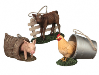 Animal Christmas Ornaments